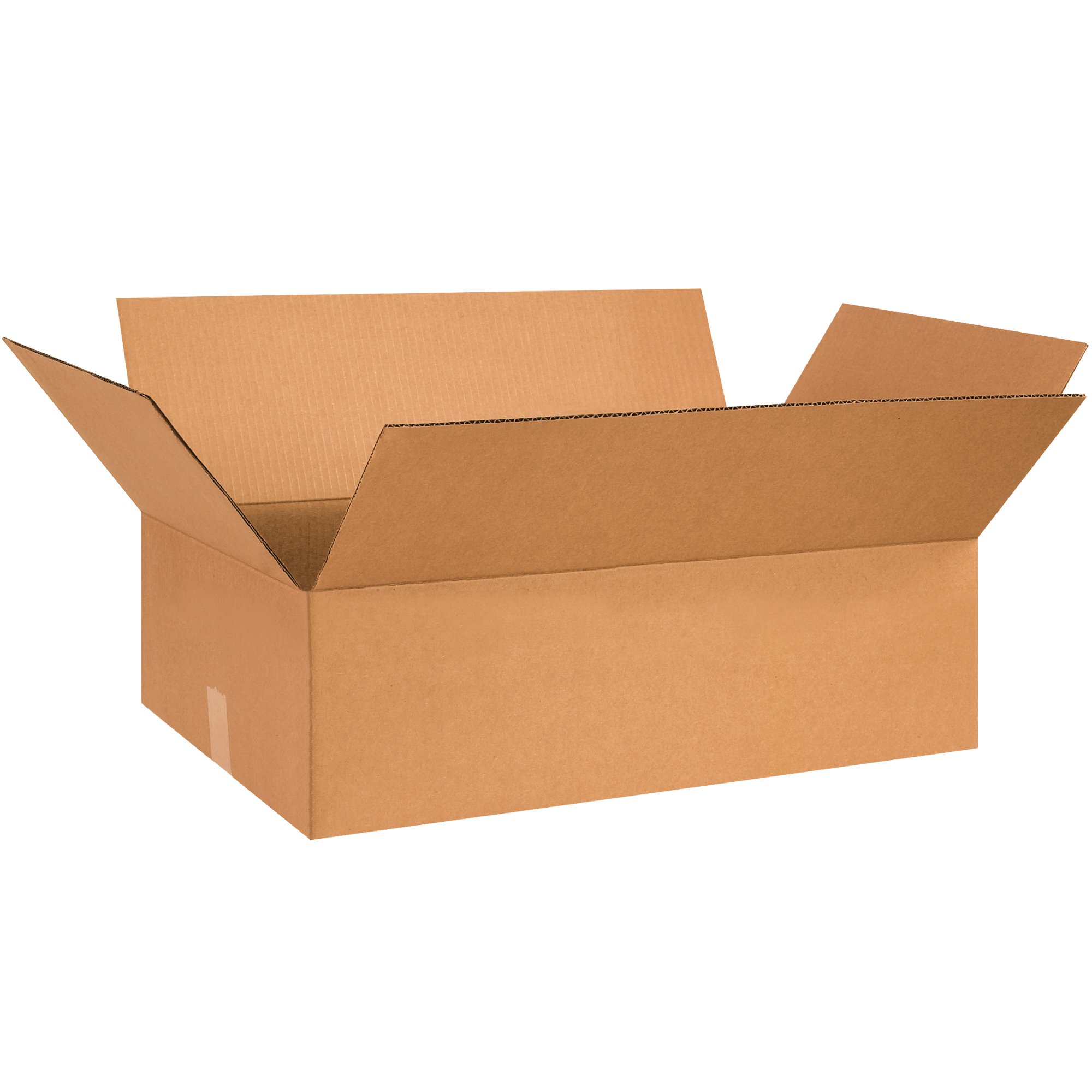 Amazon.com: BOX USA 26x15x5 Flat Corrugated Boxes, Flat, 26L x 15W
